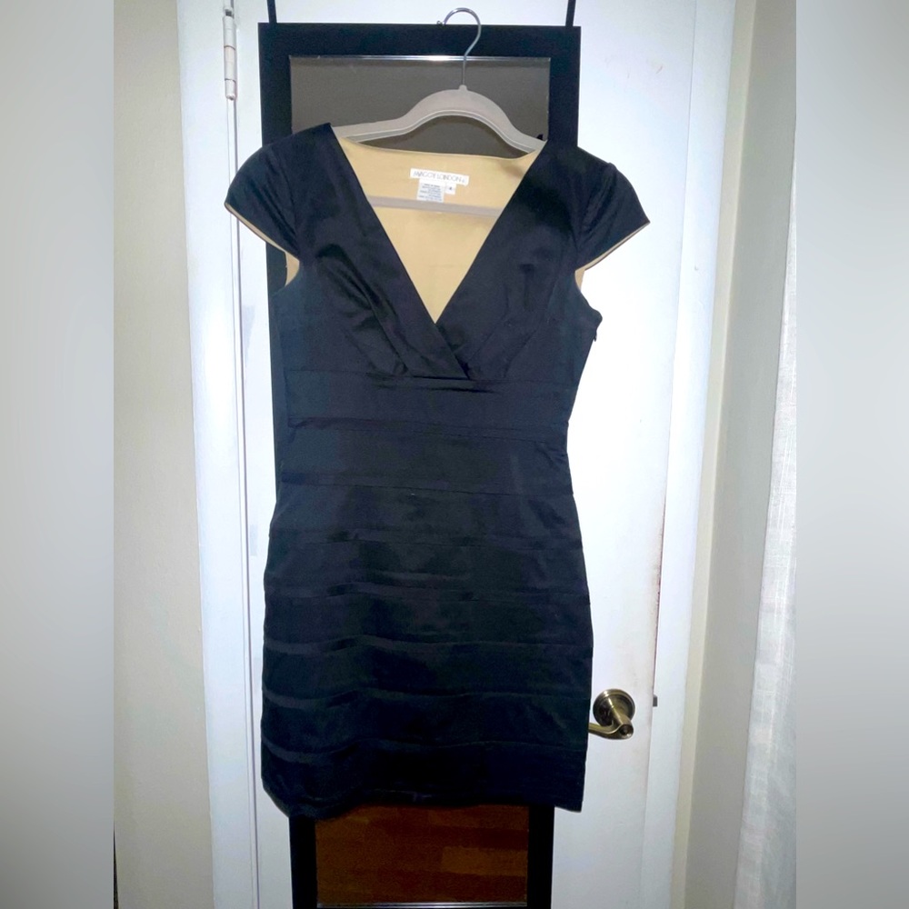 Maggy London black cocktail dress